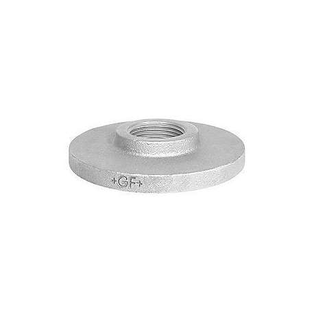 Galvaniseret flange med muffe - ¾"