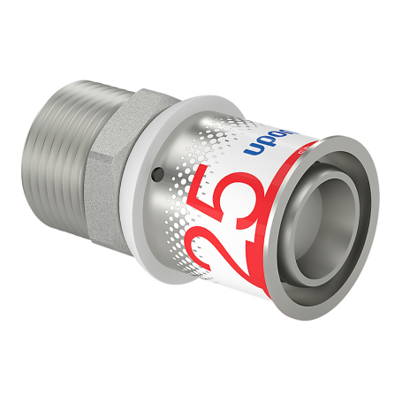 Uponor AluPEX presskobling med nippel - 25 mm x 1"