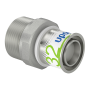 Uponor AluPEX presskobling med nippel - 32 mm x 1 ¼"